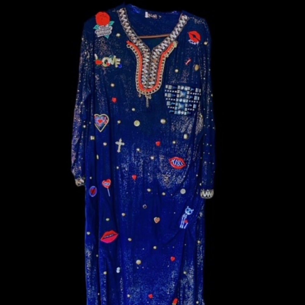 Rock N Roll Re-Imagined, Silk MoroccAn Caftan